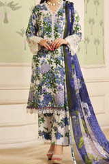 Maryum Maniya Unstitched 3 Piece Summer Soiree's Printed & Emb Lawn Vol-03 Suit-SS-02