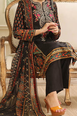 Maryum Maniya Unstitched 3 Piece Summer Soiree's Printed & Emb Lawn Vol-03 Suit-SS-04