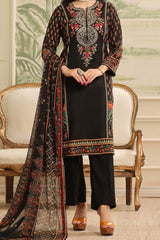 Maryum Maniya Unstitched 3 Piece Summer Soiree's Printed & Emb Lawn Vol-03 Suit-SS-04