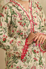 Maryum Maniya Unstitched 3 Piece Summer Soiree's Printed & Emb Lawn Vol-03 Suit-SS-05