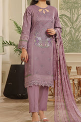 Maryum Maniya Unstitched 3 Piece Summer Soiree's Printed & Emb Lawn Vol-03 Suit-SS-07