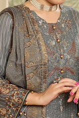 Maryum Maniya Unstitched 3 Piece Summer Soiree's Printed & Emb Lawn Vol-03 Suit-SS-09
