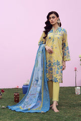 Mirha By Sahar Unstitched 3 Piece Printed Lawn Suit-SS1-26-03