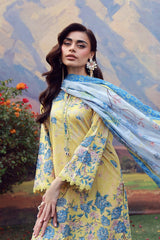 Mirha By Sahar Unstitched 3 Piece Printed Lawn Suit-SS1-26-03