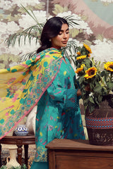 Mirha By Sahar Unstitched 3 Piece Printed Lawn Suit-SS1-26-14