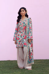 Mirha By Sahar Unstitched 3 Piece Printed Lawn Suit-SS1-26-16