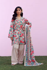 Mirha By Sahar Unstitched 3 Piece Printed Lawn Suit-SS1-26-16