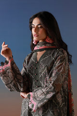Mirha By Sahar Unstitched 3 Piece Printed Lawn Suit-SS1-26-17
