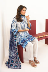 Rhea By Sahar Unstitched 3 Piece Lawn Suit-SS2-26-11