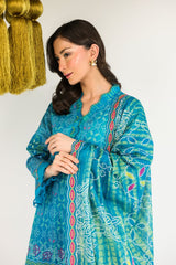 Rhea By Sahar Unstitched 3 Piece Lawn Suit-SS2-26-14