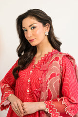 Rhea By Sahar Unstitched 3 Piece Lawn Suit-SS2-26-22