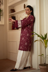 Rhea By Sahar Unstitched 1 Piece Lawn Shirt-SS1-26-34