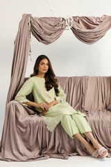 Sahar Essential Stitched Co-Ords Suit-SSEC-V5-YA-03