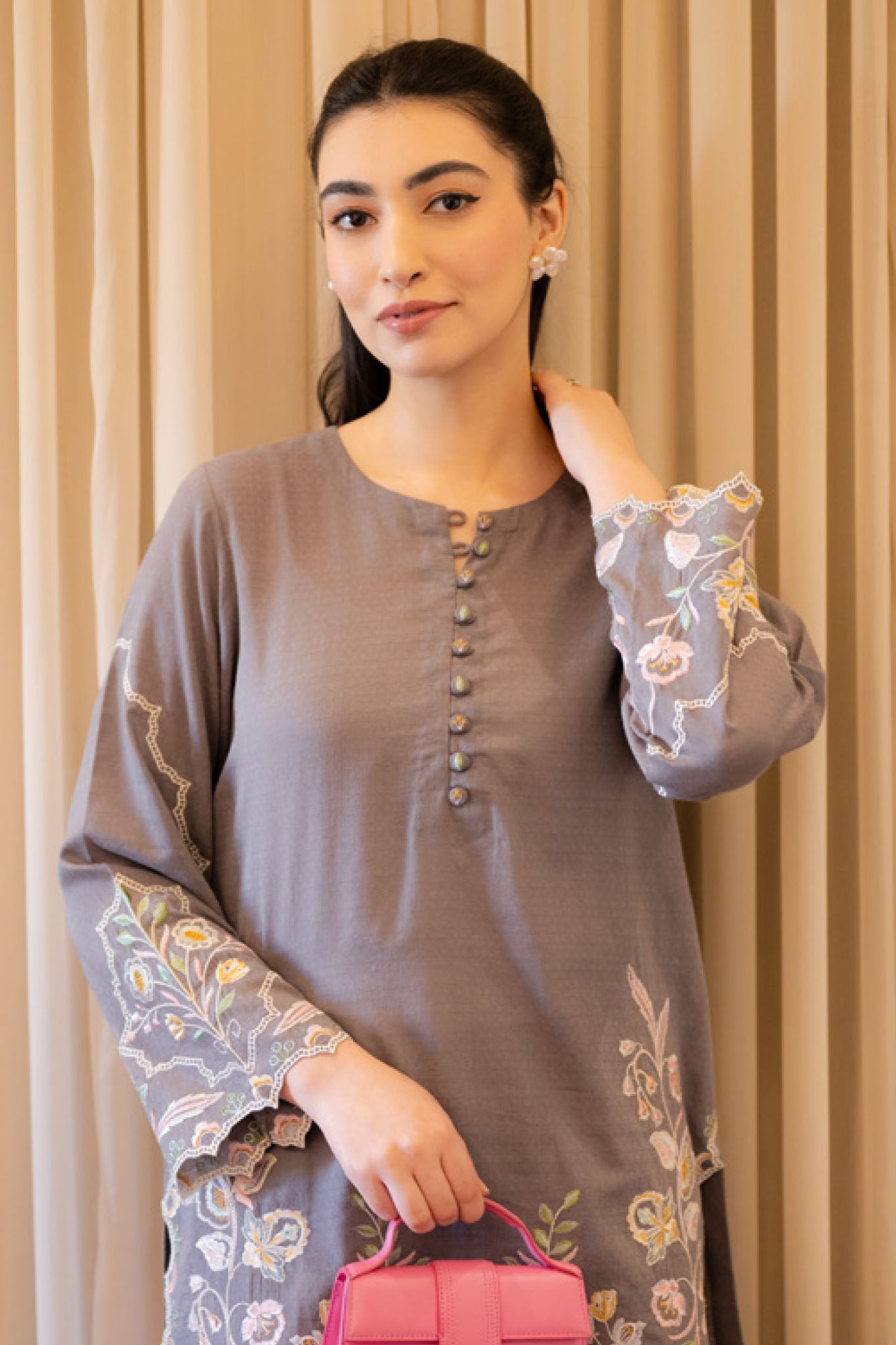 Sahar Stitched 2 Piece Pret Essentials Collection'2025-SSED-RK-03
