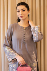 Sahar Stitched 2 Piece Pret Essentials Collection'2025-SSED-RK-03