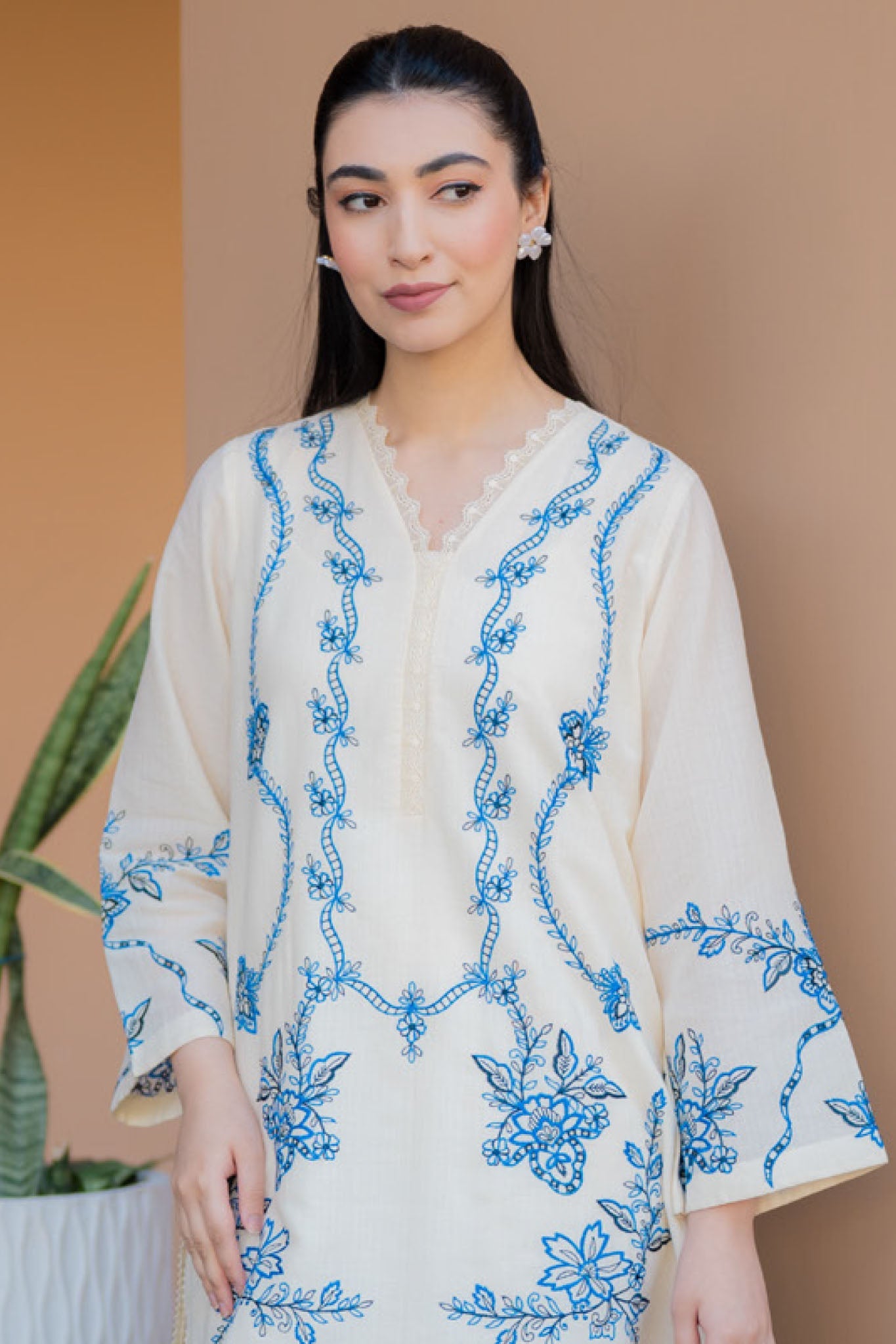 Sahar Stitched 2 Piece Pret Essentials Collection'2025-SSED-RK-07