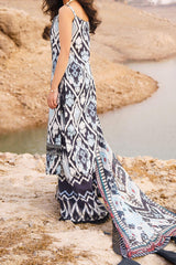 Meraki by Asifa N Nabeel Unstitched 3 Piece Lawn Collection'2024-Starlete