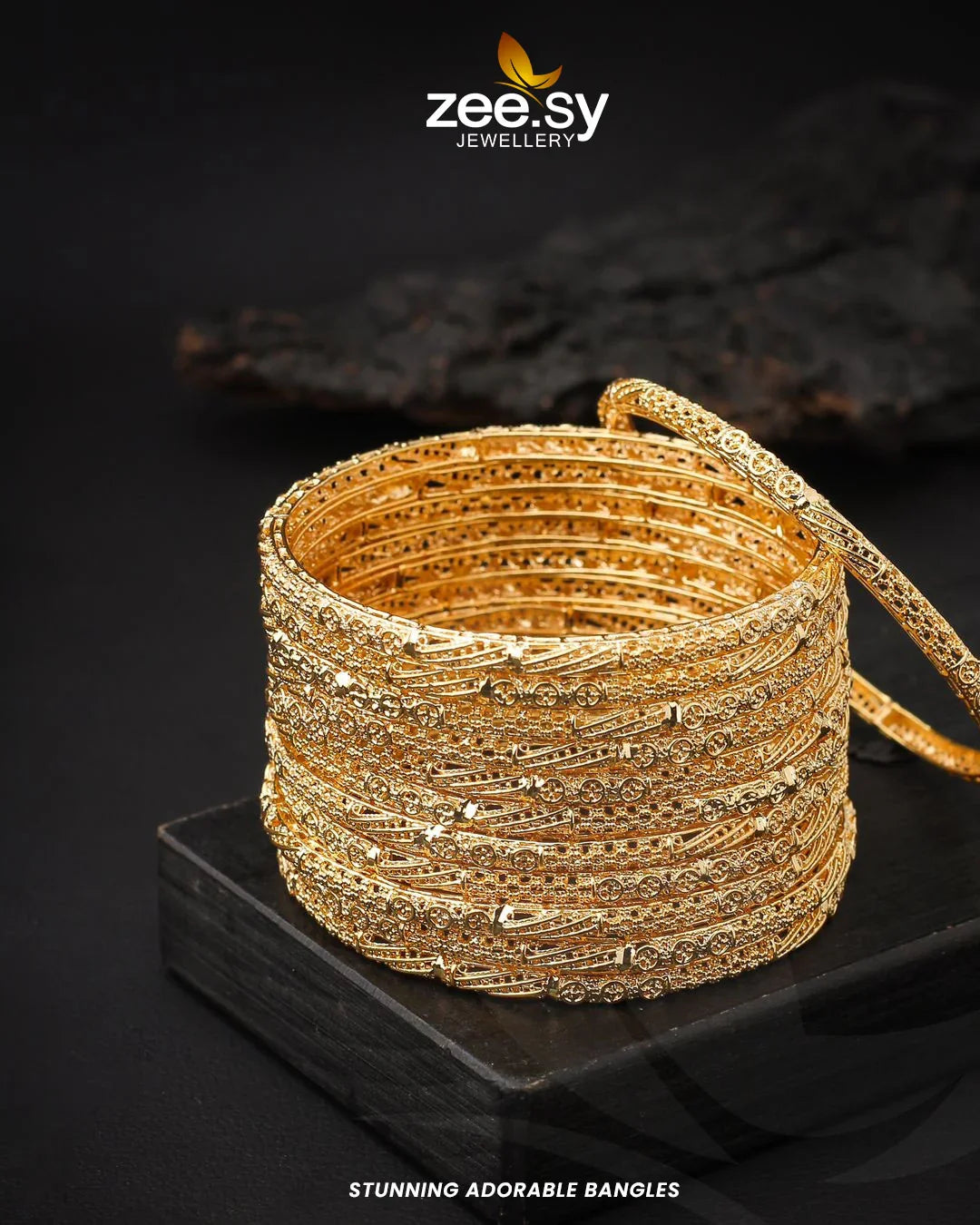 Stunning Adorable Bangles - Zeesy Jewellery
