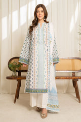 SulÃ© | COCO By Zara Shah Jahan Unstitched 3 Piece Printed Lawn Vol-01 Suit-SULE-03