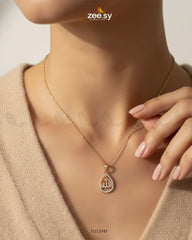 Al-Majeed Calligraphy Locket - Zeesy Jewellery