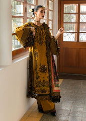 Hussain Rehar Unstitched 3 Piece Karandi A/W Suit-Saage