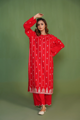 Qurb Stitched 2 Piece Winter Collection'2025-Saanwaal