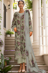 Sada Bahar Stitched 3 Piece Festive Emb Lawn Vol-02 Suit-D-106-Pista