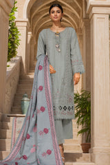 Sada Bahar Stitched 3 Piece Luxury Emb Khaddar Vol-01 Suit-B-33-Pista