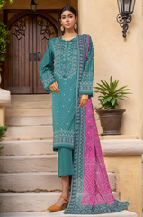 Sada Bahar Stitched 3 Piece Printed Lawn Vol-05 Suit-PR-397-Green