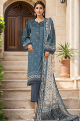 Sada Bahar Stitched 3 Piece Printed Lawn Vol-05 Suit-PR-2760-Green