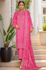Sada Bahar Stitched 3 Piece Printed Lawn Vol-03 Collection'2025-PR-2777-Dark Pink