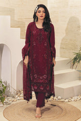 Kahani By Guzel Stitched 3 Piece Festive Formals Organza Vol-02 Collection-02-Safar