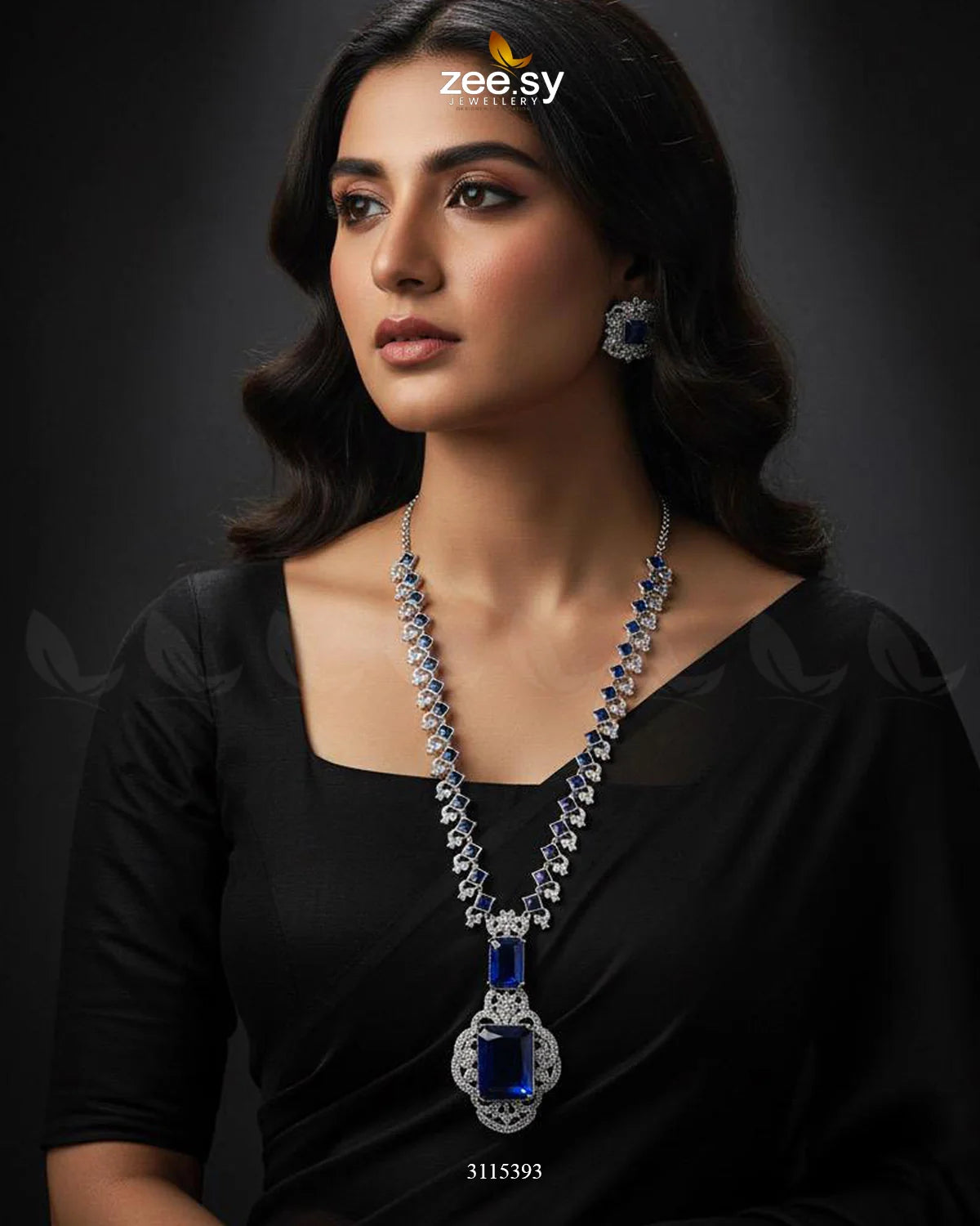 Safina Malla Necklace Set - Zeesy Jewellery