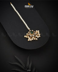 Scarlet Petal Bindiya Charm Green - Zeesy Jewellery