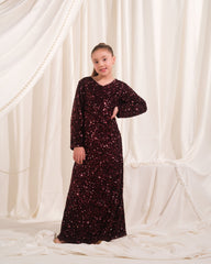 Sprinkles Stitched Kids Festive Formals Collection-Scarlet Whisper