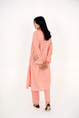 Qurb Stitched 2 Piece Winter Collection'2025-Secret Garden