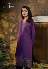Asim Jofa Essential Pret Drop 6 Ajpb-106 Embroidered Cambric  2 Pcs