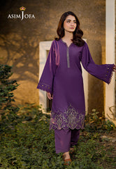 Asim Jofa Essential Pret Drop 6 Ajpb-106 Embroidered Cambric  2 Pcs