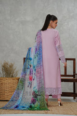 Serena by Madiha Gohar Stitched Summer Suit-Seraphic Mist
