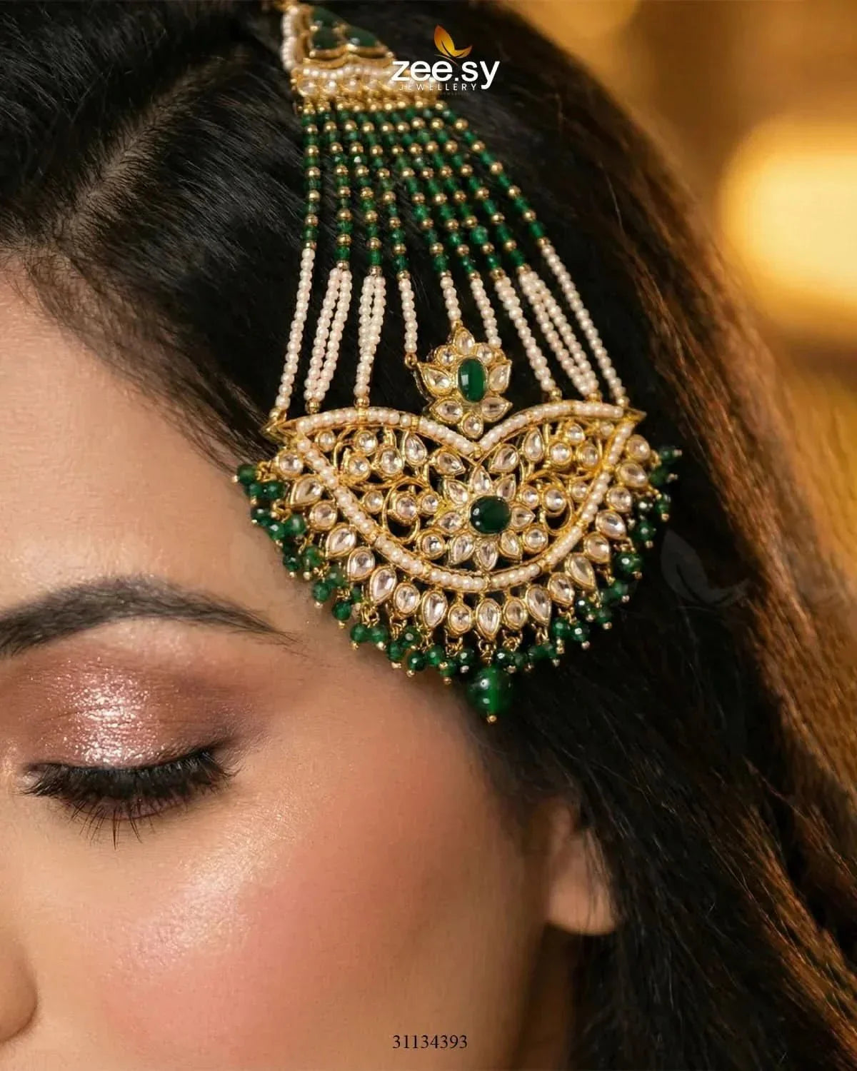 Shahi Floral Kundan Jhumar
