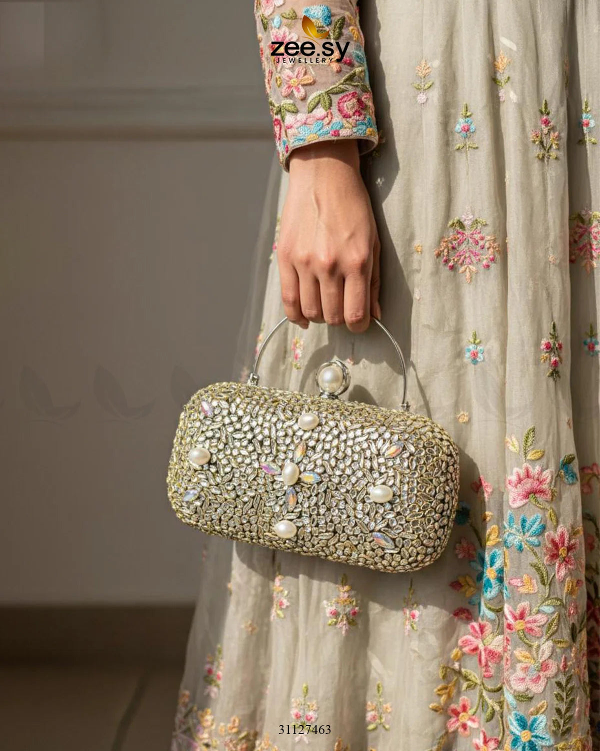 Shimmering Baroque Pearl Bag - Zeesy Jewellery