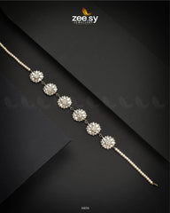 Shish Patti Graceful Headpiece Silver - Zeesy Jewellery