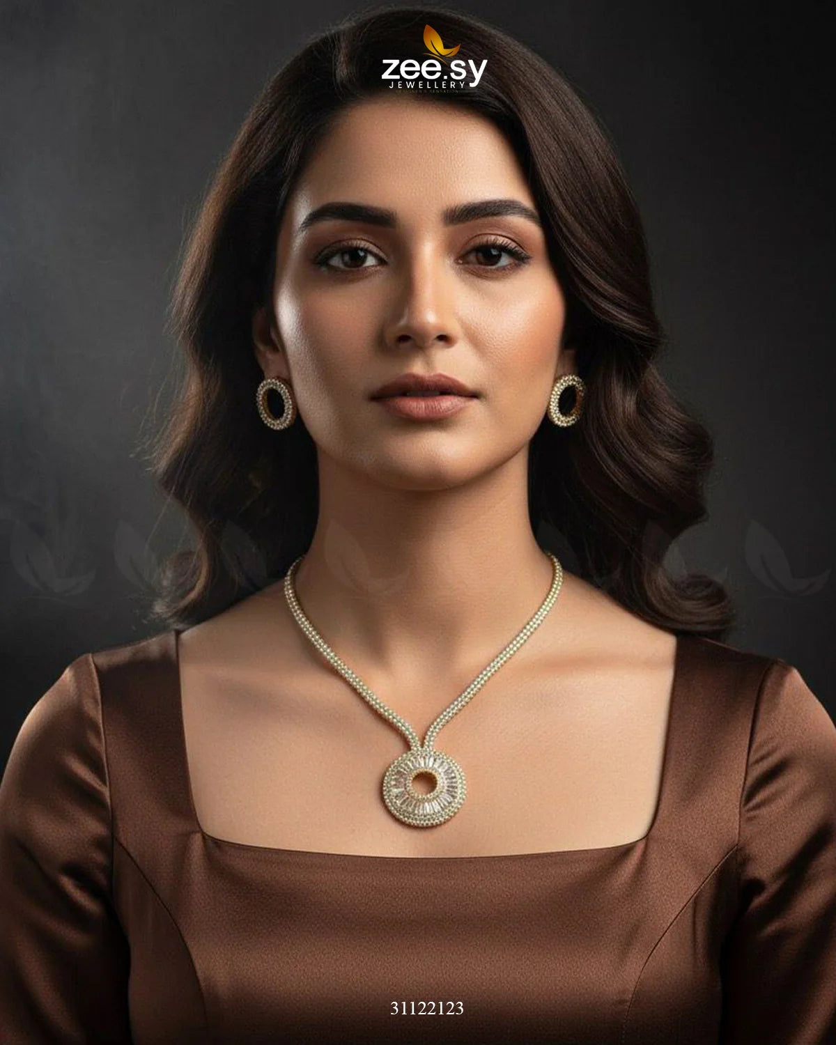 Signature Modern Drop Necklace Set - Zeesy Jewellery