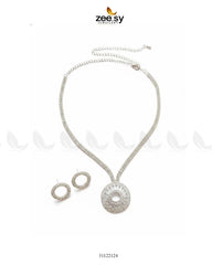 Signature Modern Drop Necklace Set - Zeesy Jewellery
