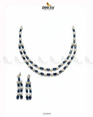 Silver Frost Glimmer Necklace Set