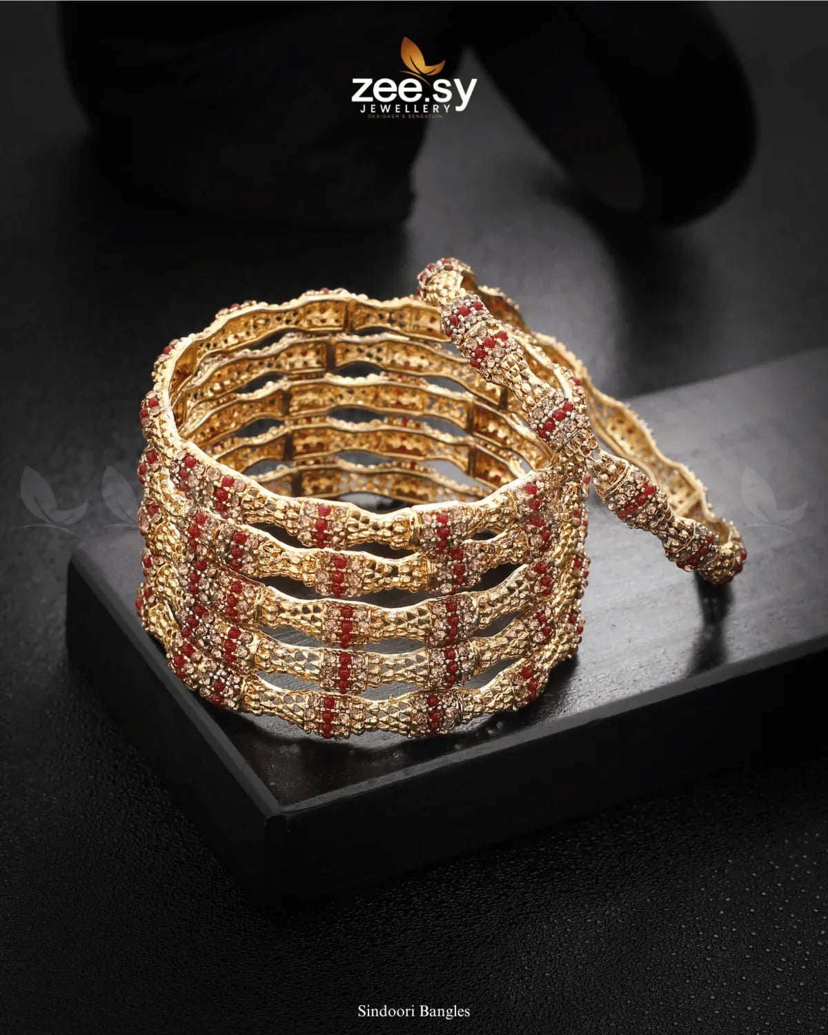 Sindoori Bangles - Zeesy Jewellery