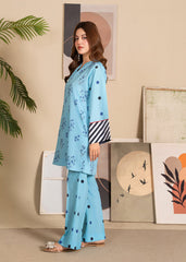 Daily Wear By Stitch Vibes Stitched Summer Suit-Skyline Co-Ord