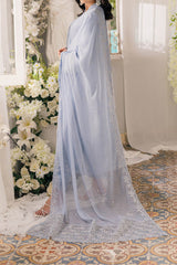 Eid Drop 2 By Azure Unstitched 3 Piece Ensembles Festive Jacquard Lawn Suit-57-Slate-Symphony