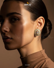 Solstice Cluster Pavé Earrings - Zeesy Jewellery