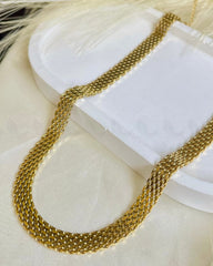 Solstice Symmetrical Chain Necklace - Zeesy Jewellery